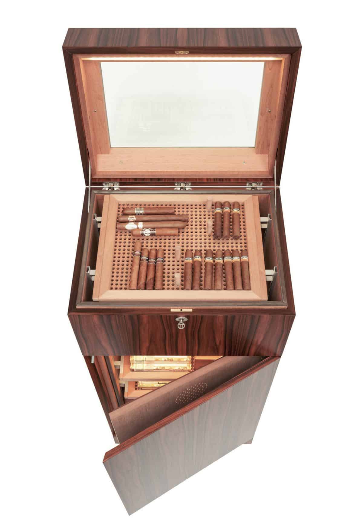 GERBER Humidor Monolith Luxury furniture with an electronic humidifer