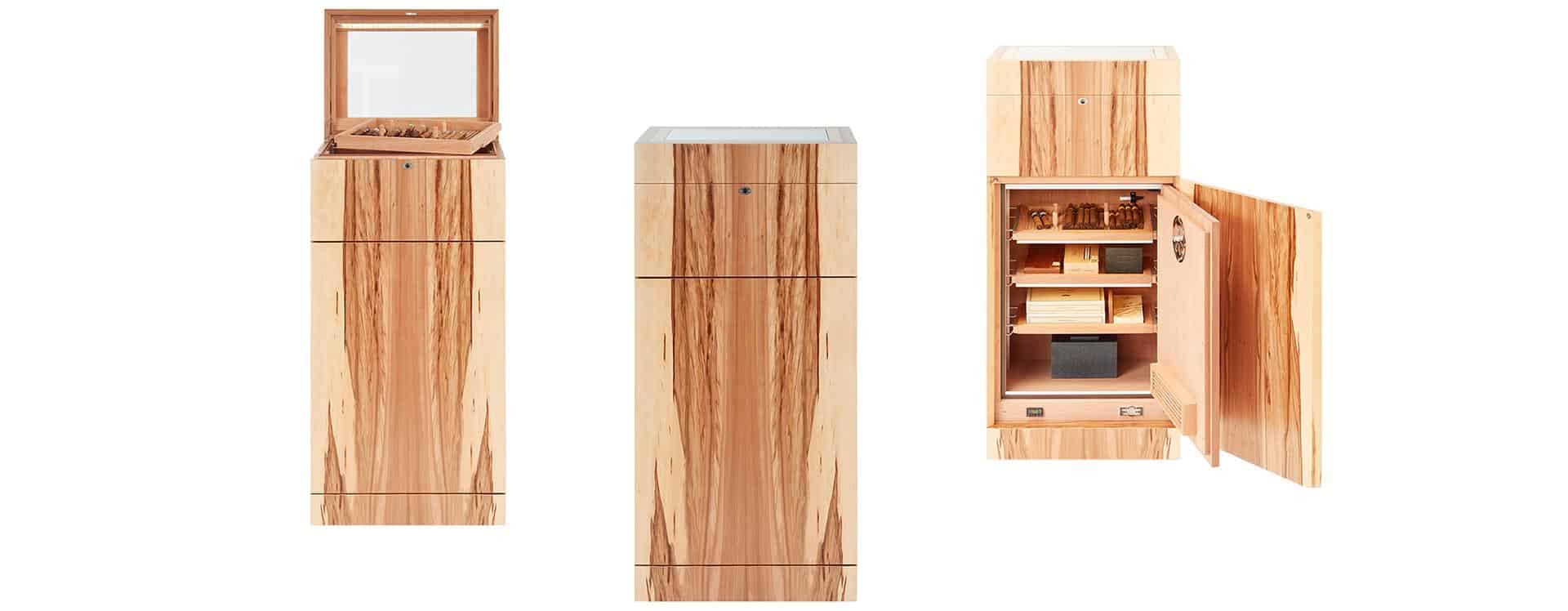 GERBER Humidor Monolith Luxury furniture with an electronic humidifer